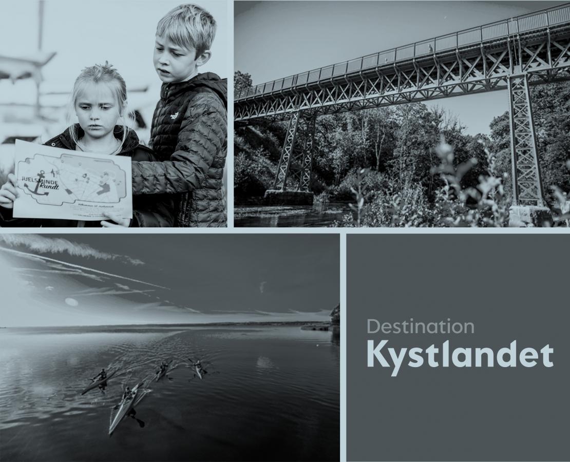 Collage pressebilleder og logo