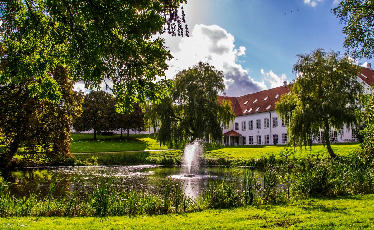 Teich beim Scandic Hotel