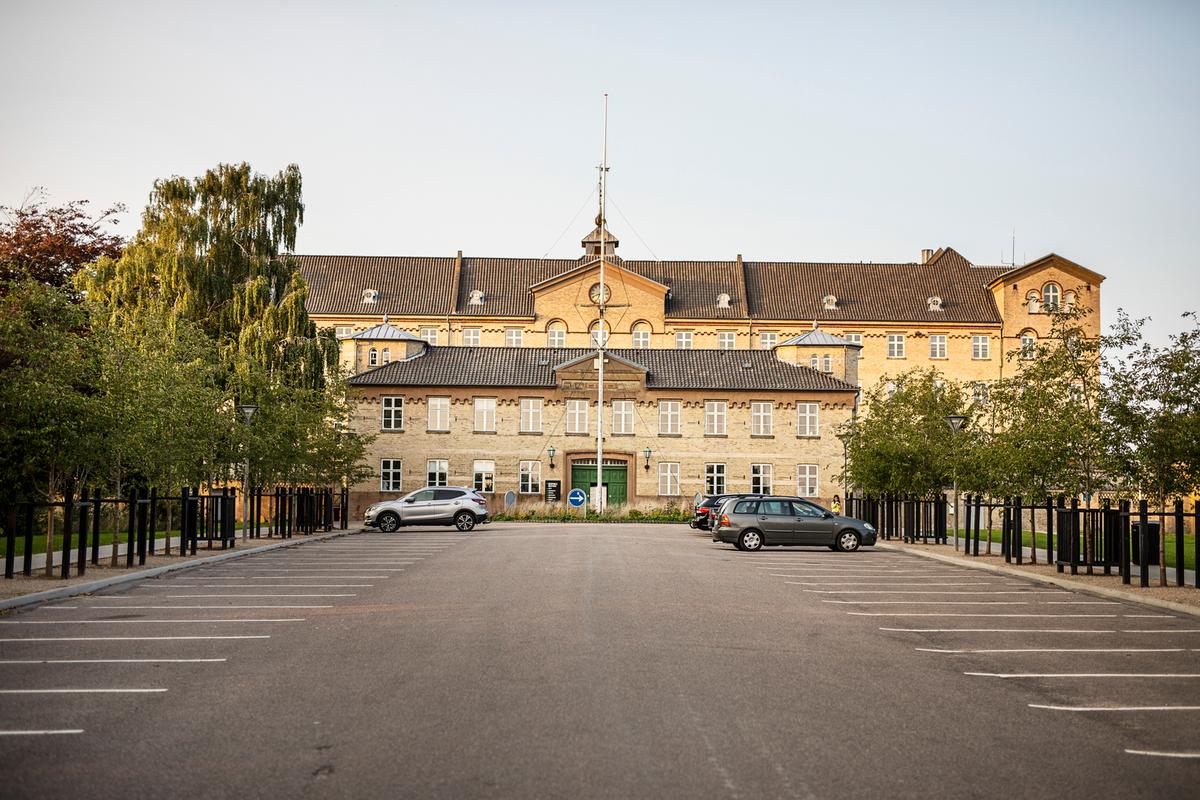 parkplatz bei Fængslet