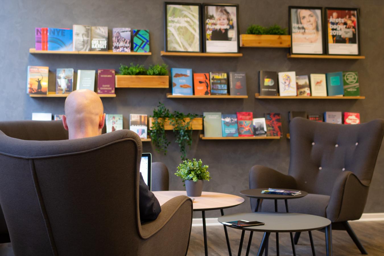 Workarea at Horsens Library