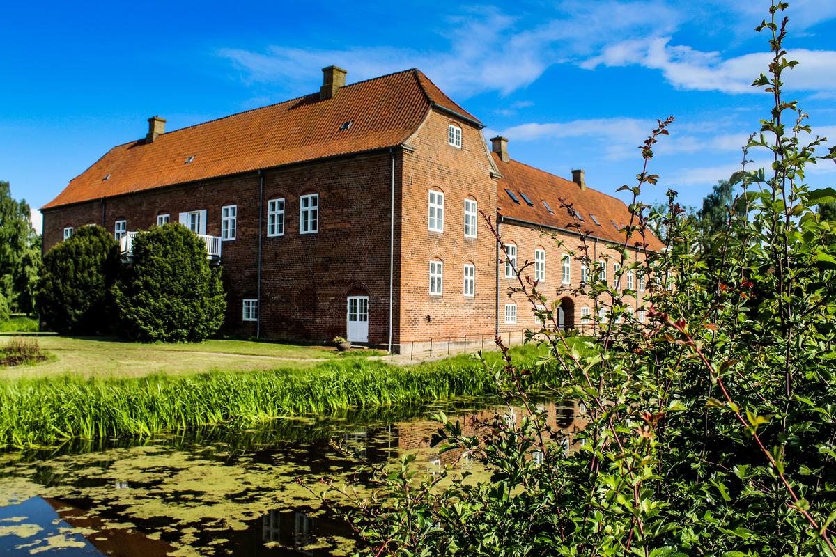 Der Schlosspark und Blumengarten von Boller