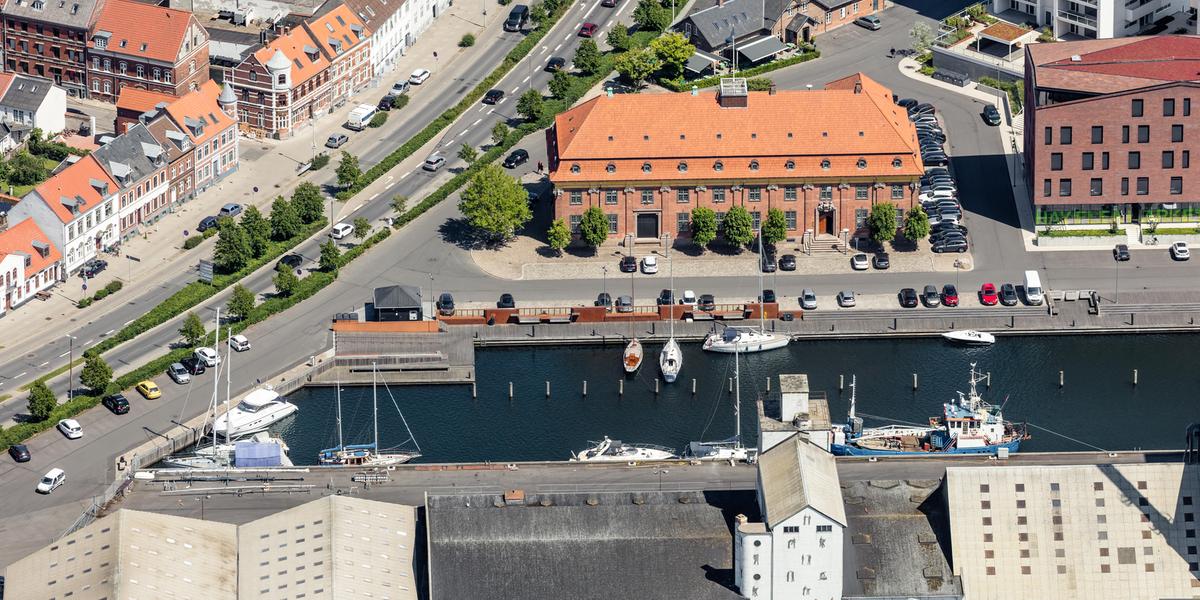 Horsens Marina luftfoto