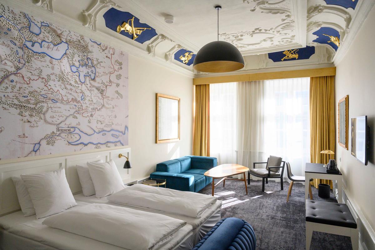 Suite im Jørgensens Hotel in Horsens