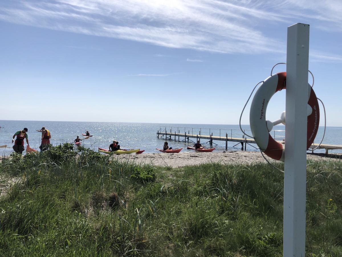 Badesteg bei Hygge Strand Camping