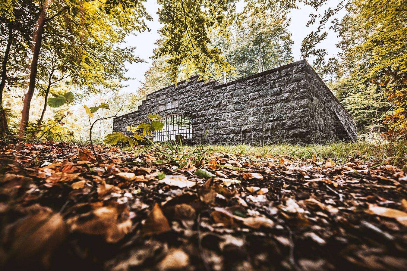Bärengrotte bei Odder im Herbst