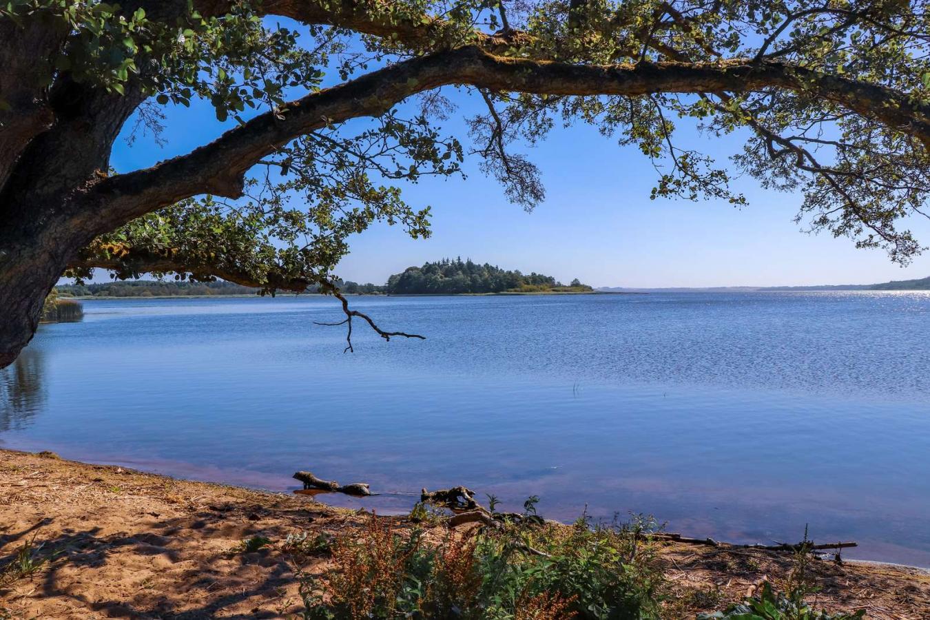 Bild des Mossø, von Klostermølle aus gesehen