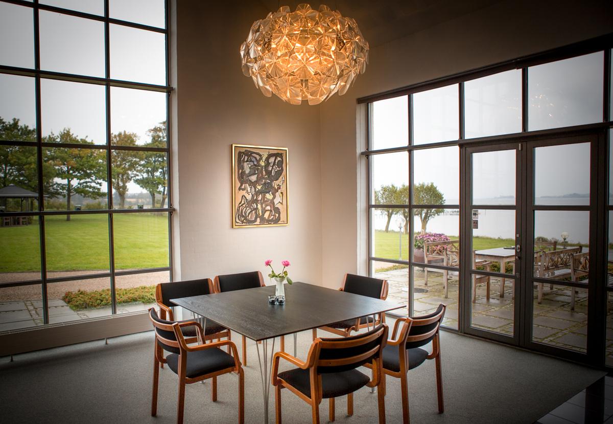 Meeting room with a view at Borre Knob