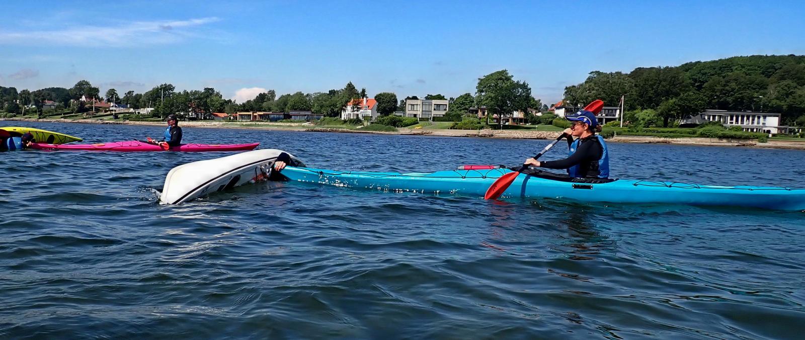 Kajakfahren auf dem Horsens Fjord bei Stensballe