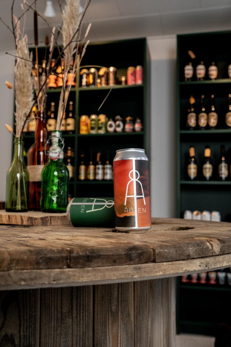 Butik med specialøl og andre sepcialiteter i Horsens centrum 