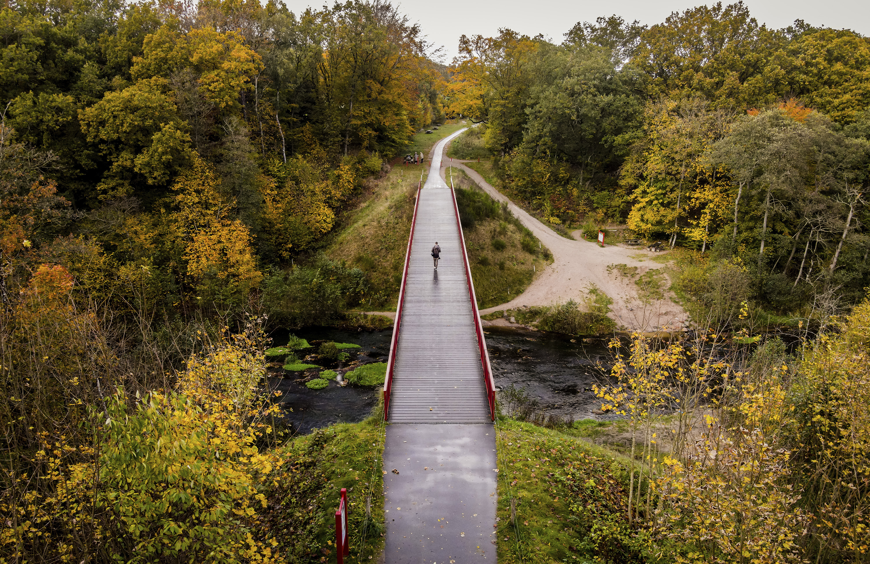 Efterår ved Den Genfundne Bro