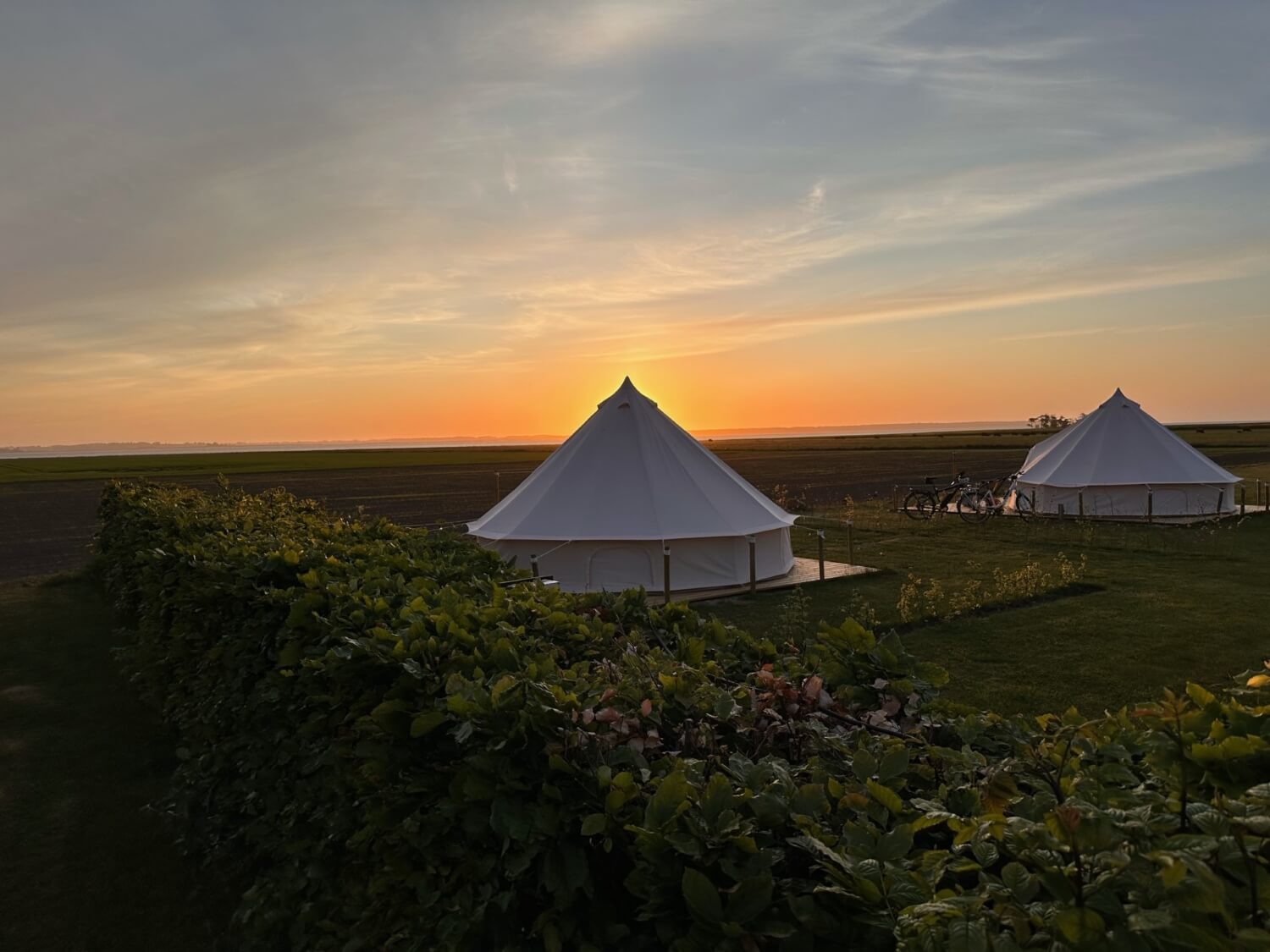 Glamping, Hjarnø Camping