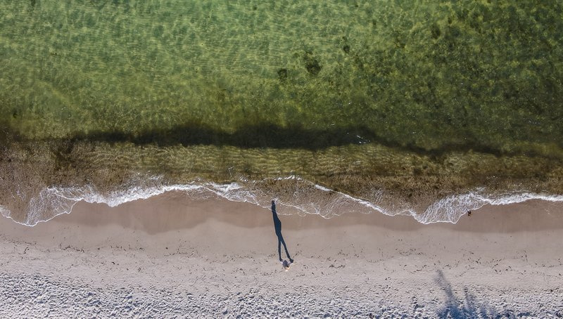 Saksild Strand på Odder Kysten