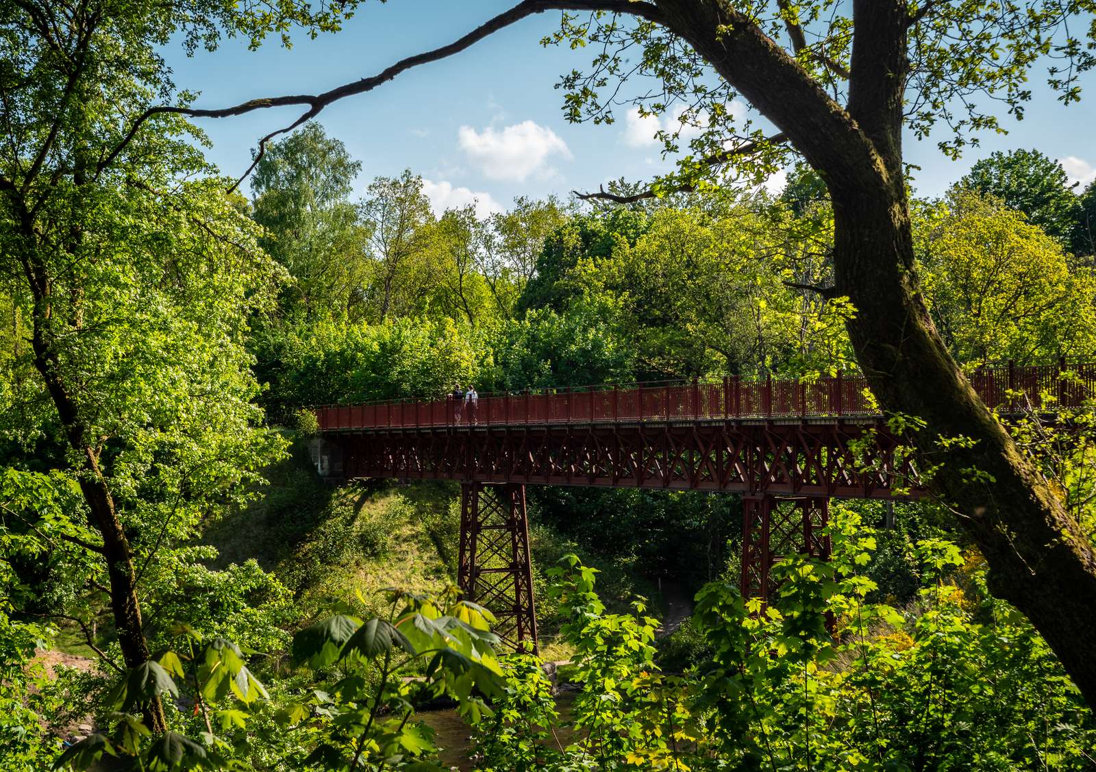 Naturstien Horsens-Silkeborg ved Den Genfundne Bro